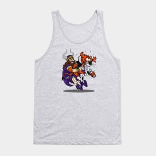 Minnesota Vikings Fans - Kings of the North vs Choking Kitties Tank Top